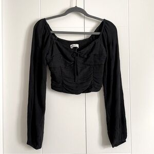 3/$45 Holister Eyelet Sweetheart Blouse